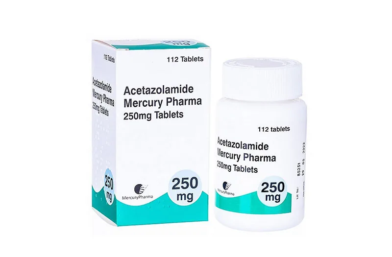 acetazolamide mercury pharma 250mg