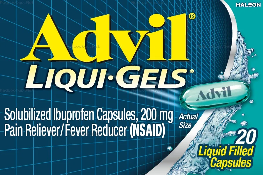 Advil (Ibuprofen) Capsule, Liquid Filled [Haleon Us Holdings Llc]