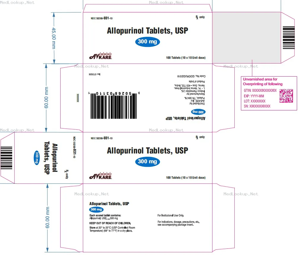 Allopurinol Tablet [Avpak]
