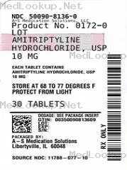 Amitriptyline Hydrochloride Tablet [A-S Medication Solutions]