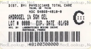 Androgel (Testosterone) Gel [Physicians Total Care, Inc.]