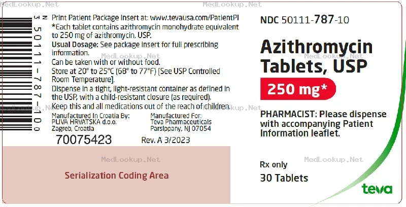 Azithromycin Tablet, Film Coated