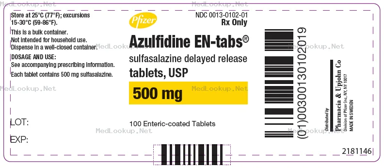 Azulfidine en-tabs Tablet, Delayed Release