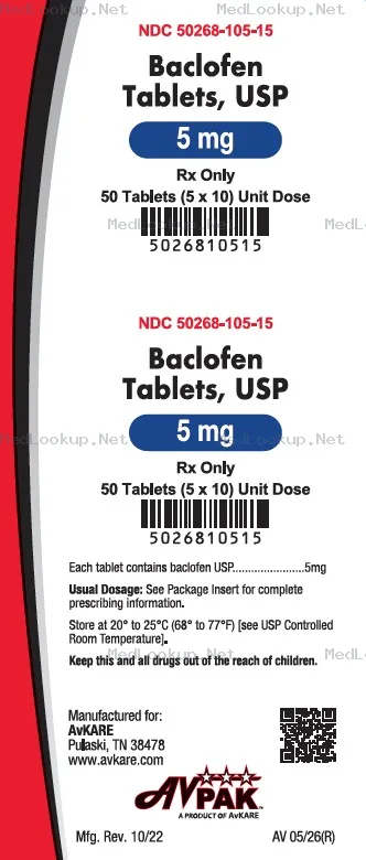 Baclofen Tablet [Avpak]