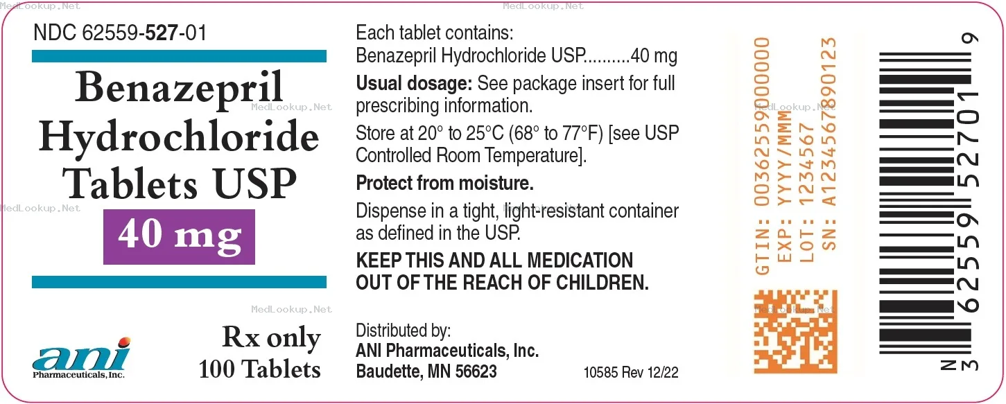 Benazepril hydrochloride Tablet