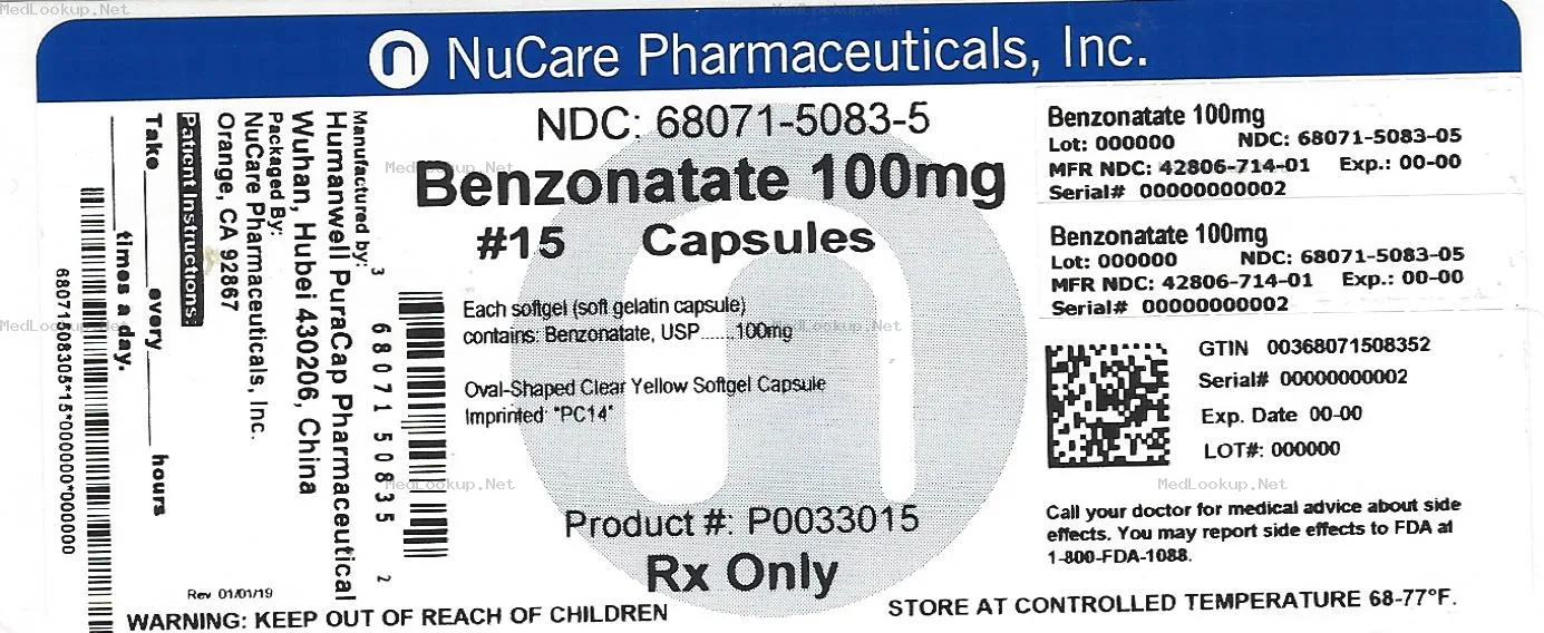 BENZONATATE Capsule