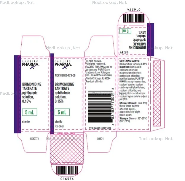 Brimonidine tartrate Solution/ Drops