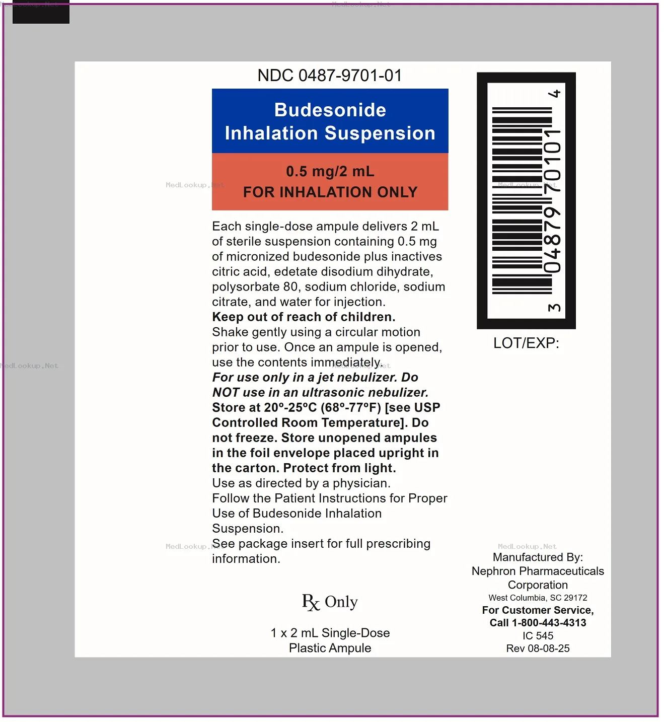 Budesonide inhalant Inhalant