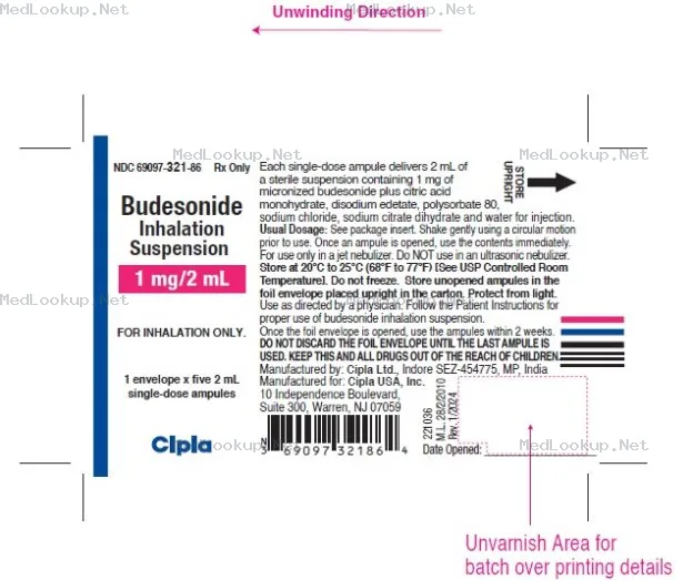 Budesonide inhalation Inhalant