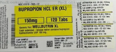 Bupropion hcl er Tablet, Extended Release