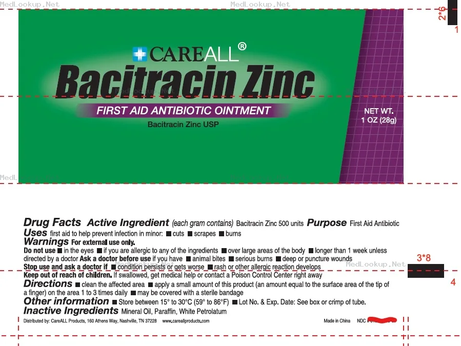 Careall Bacitracin Ointment [New World Imports, Inc]