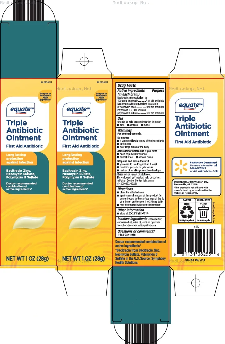 Equate Triple Antibiotic Ointment [Wal-Mart Stores Inc]