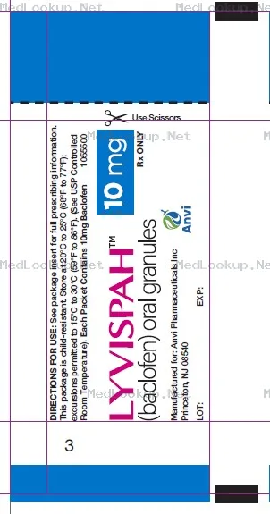 Lyvispah (Baclofen) Granule [Anvi Pharmaceuticals Inc]