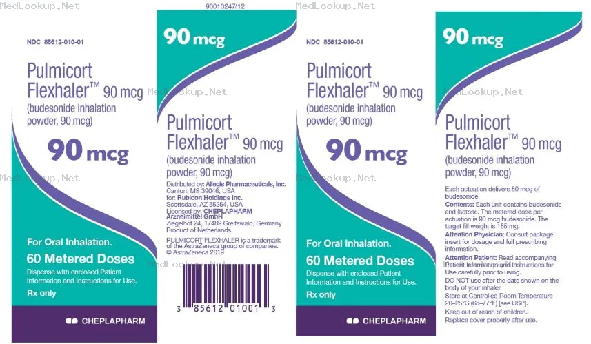 Pulmicort flexhaler aerosol, Aerosol, Powder